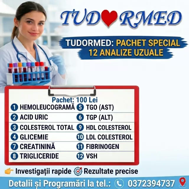 Pachet 12 analize
